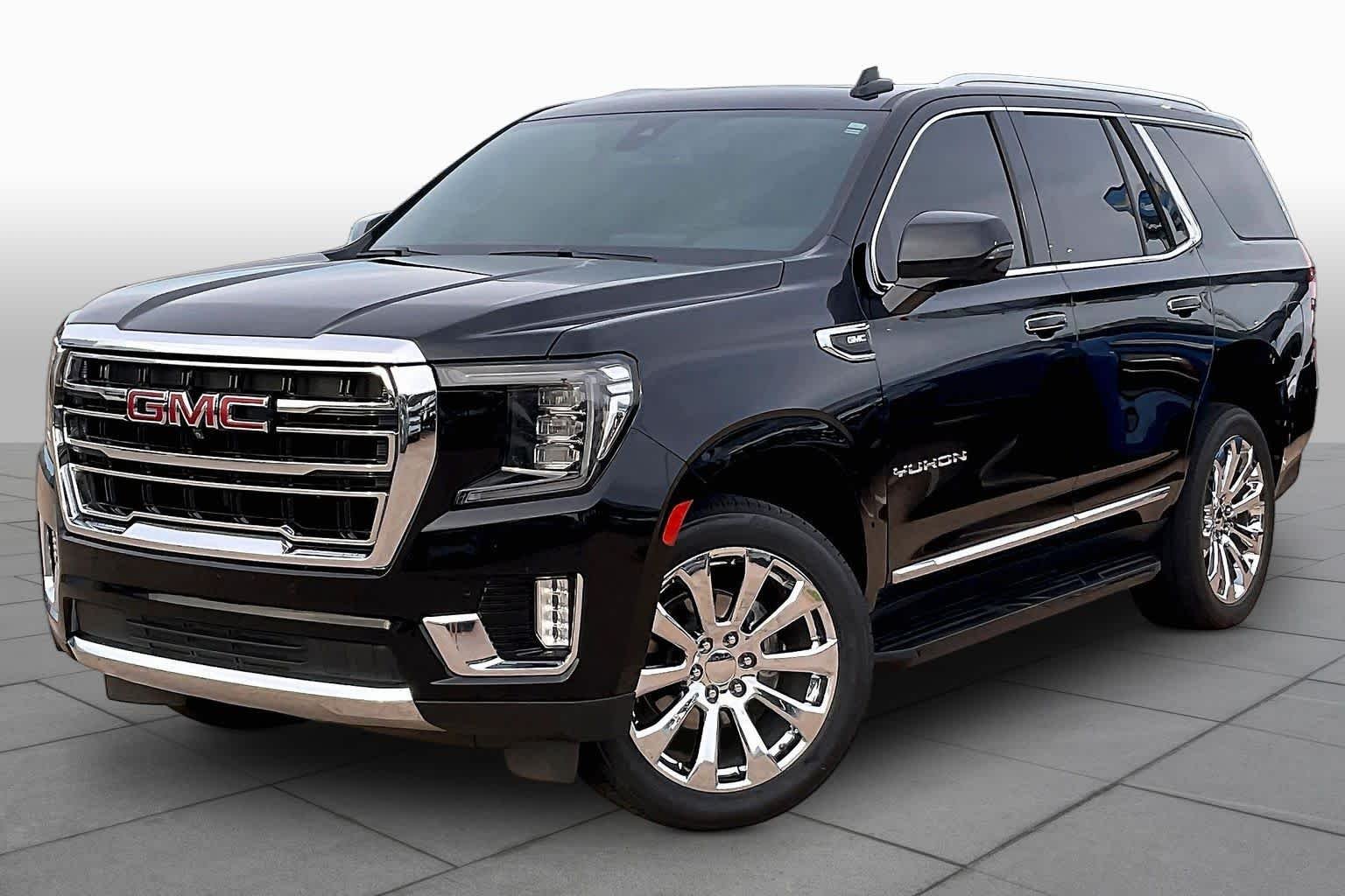 Used 2021 Onyx Black GMC SLT image 2