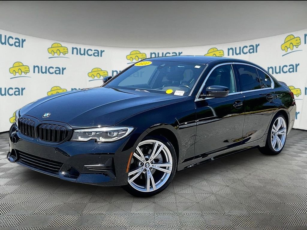 Used 2021 Black BMW 330i image 3