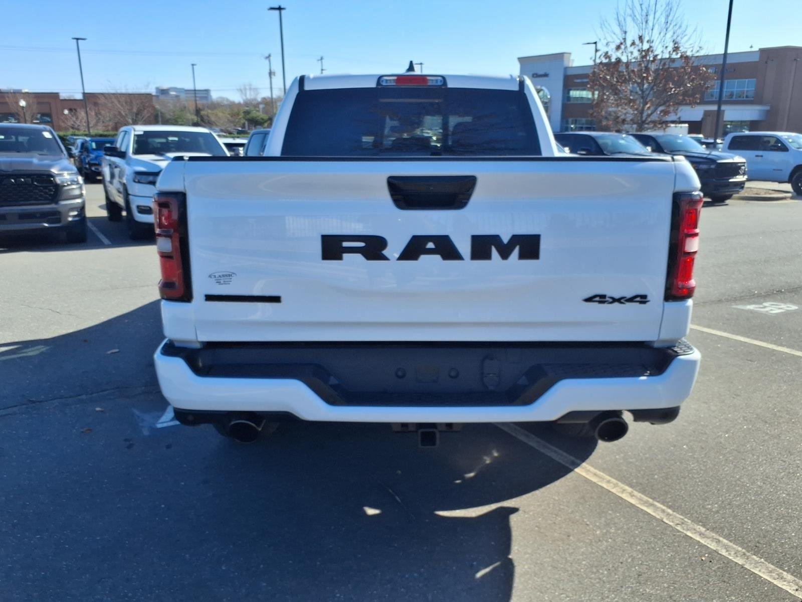 New 2026 Bright White Clear-Coat Exterior Paint RAM Big Horn image 25