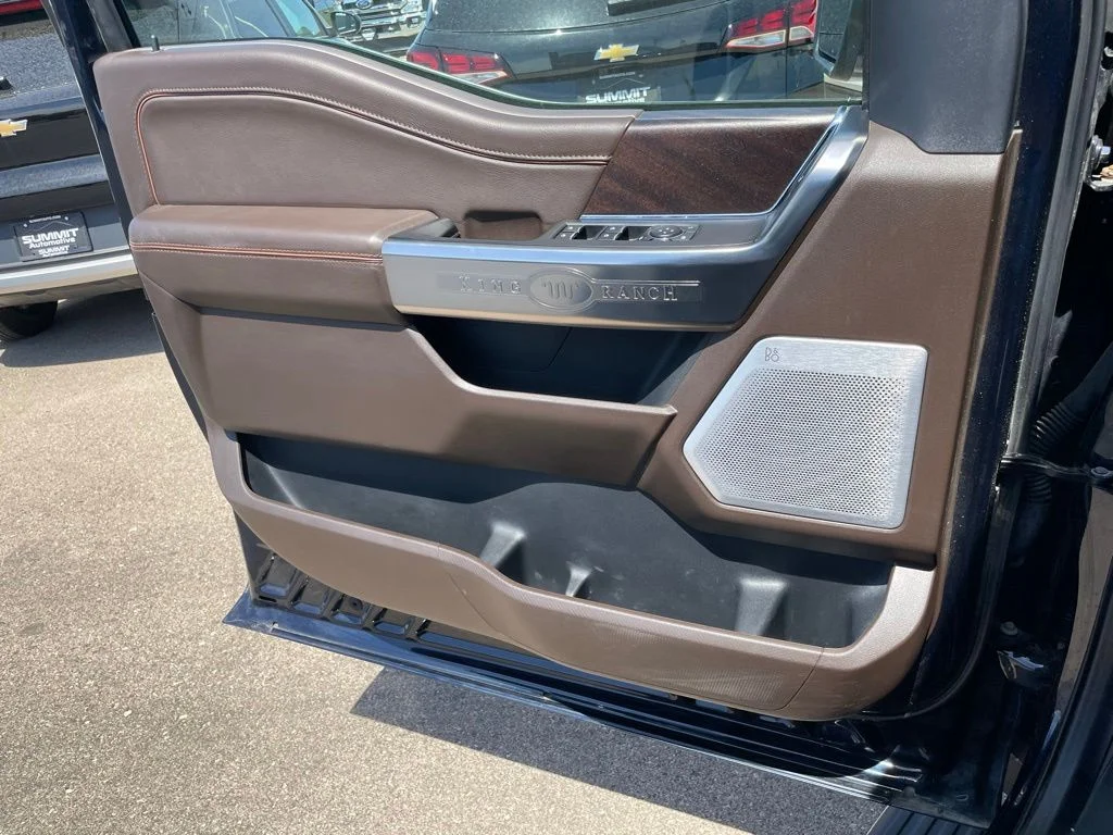 Used 2023 Antimatter Blue Metallic Ford King Ranch image 61