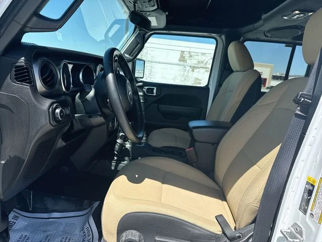 Used 2022 White Jeep Unlimited Sport S image 11