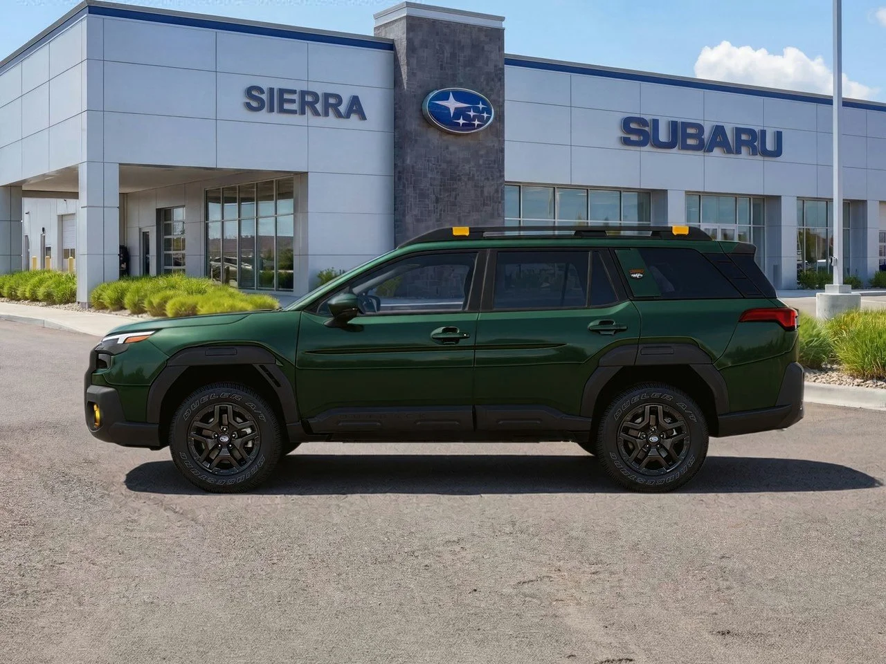 New 2026 Deep Emerald Green Pearl Subaru Wilderness image 4