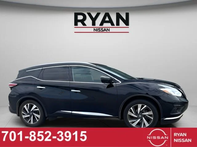 Used 2017 Nissan Murano Platinum with VIN 5N1AZ2MH3HN194975 for sale in Minot, ND