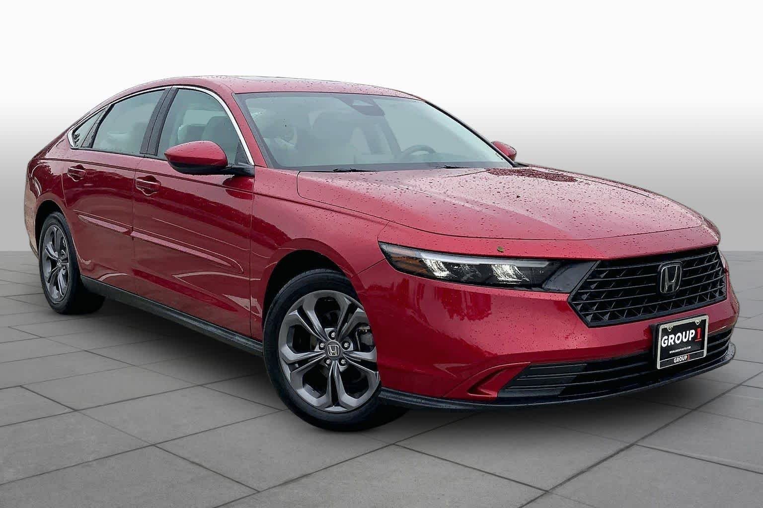 Used 2023 Radiant Red Metallic Honda EX image 3