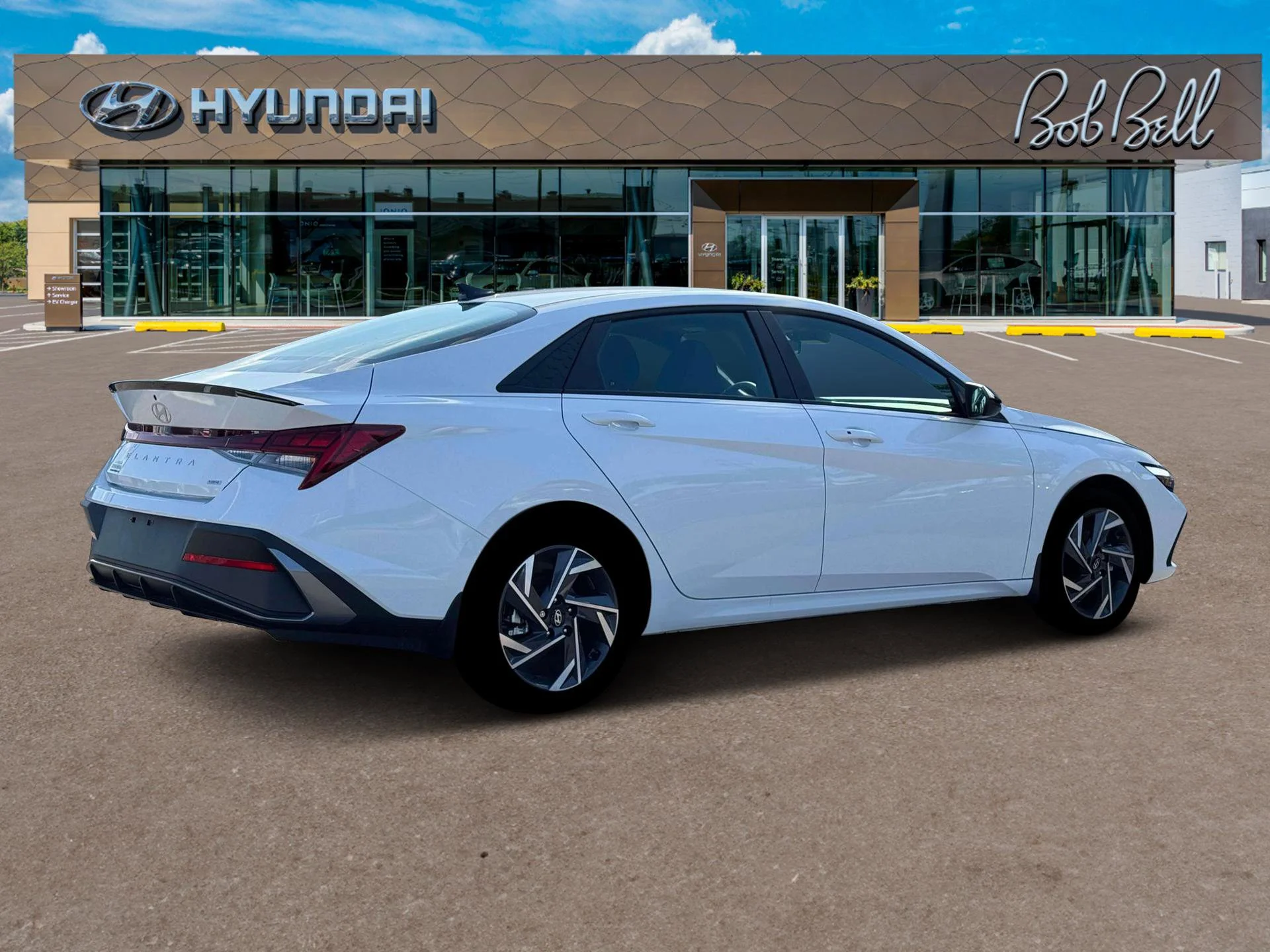 New 2025 White Hyundai SEL Sport image 8