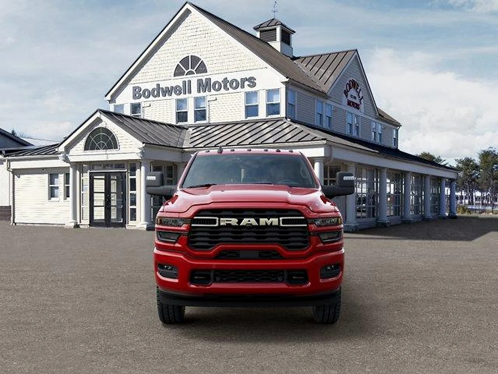 New 2026 Flame Red Clearcoat RAM Big Horn Crew Cab 4x4 6