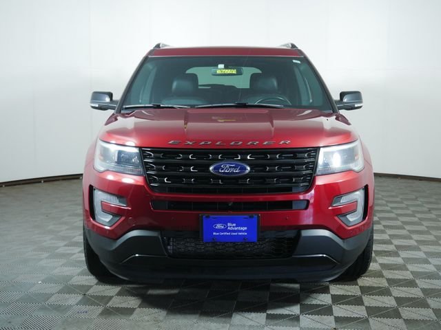 Certified Used 2017 Red Ford Sport image 3