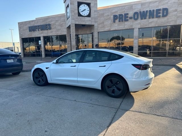 Used 2023 Tesla Model 3 Base with VIN 5YJ3E1EA9PF545891 for sale in McKinney, TX