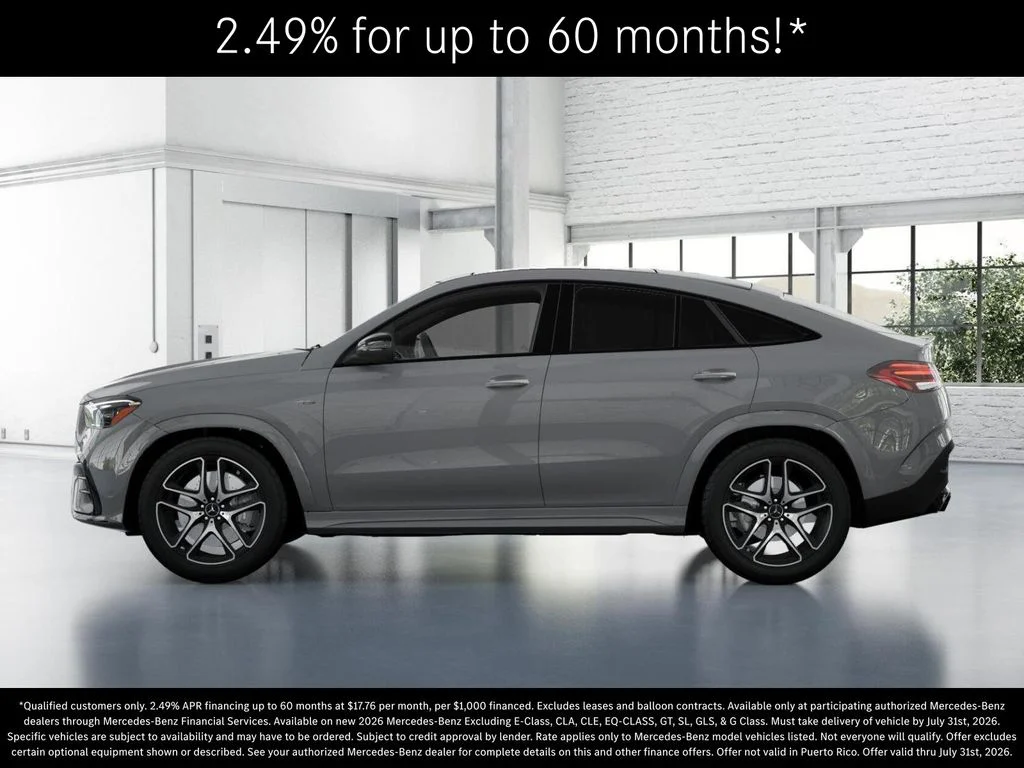 New 2026 MANUFAKTUR Alpine Grey Mercedes-Benz AMG® GLE 53 4MATIC+ Coupe image 34