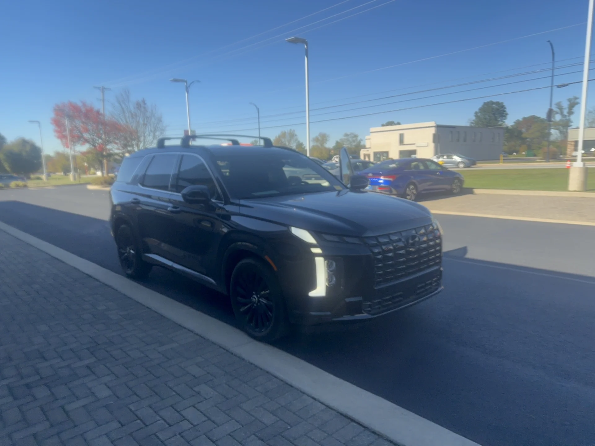 Certified Used 2024 Abyss Black Pearl Hyundai Calligraphy Night Edition image 1