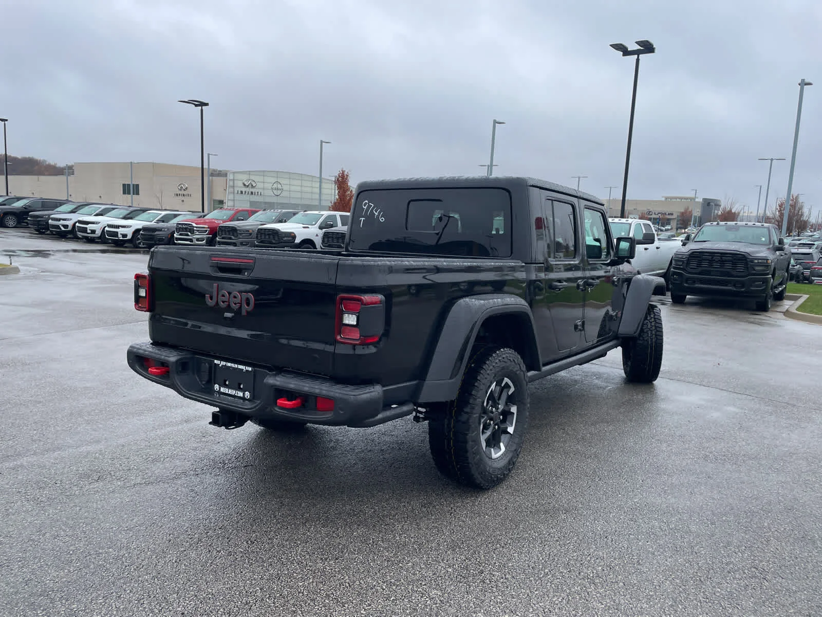 New 2026 Black Clear-Coat Exterior Paint Jeep Rubicon X image 9