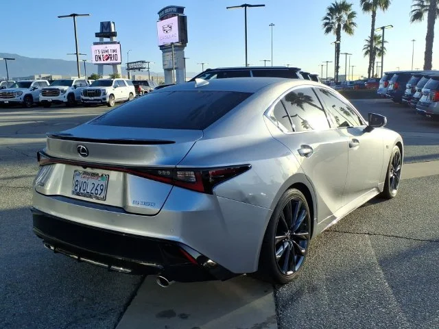 Used 2021 Iridium Lexus IS 350 F SPORT image 4