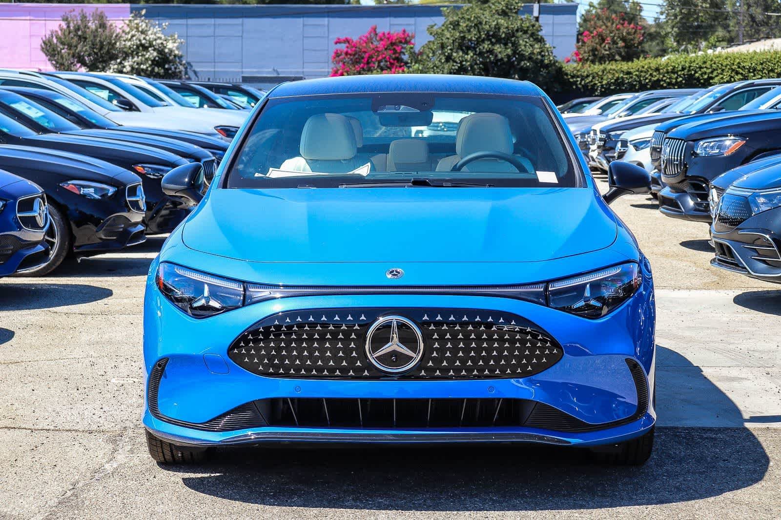 New 2027 Sky Blue Metallic Mercedes-Benz CLA 250+ Electric image 6