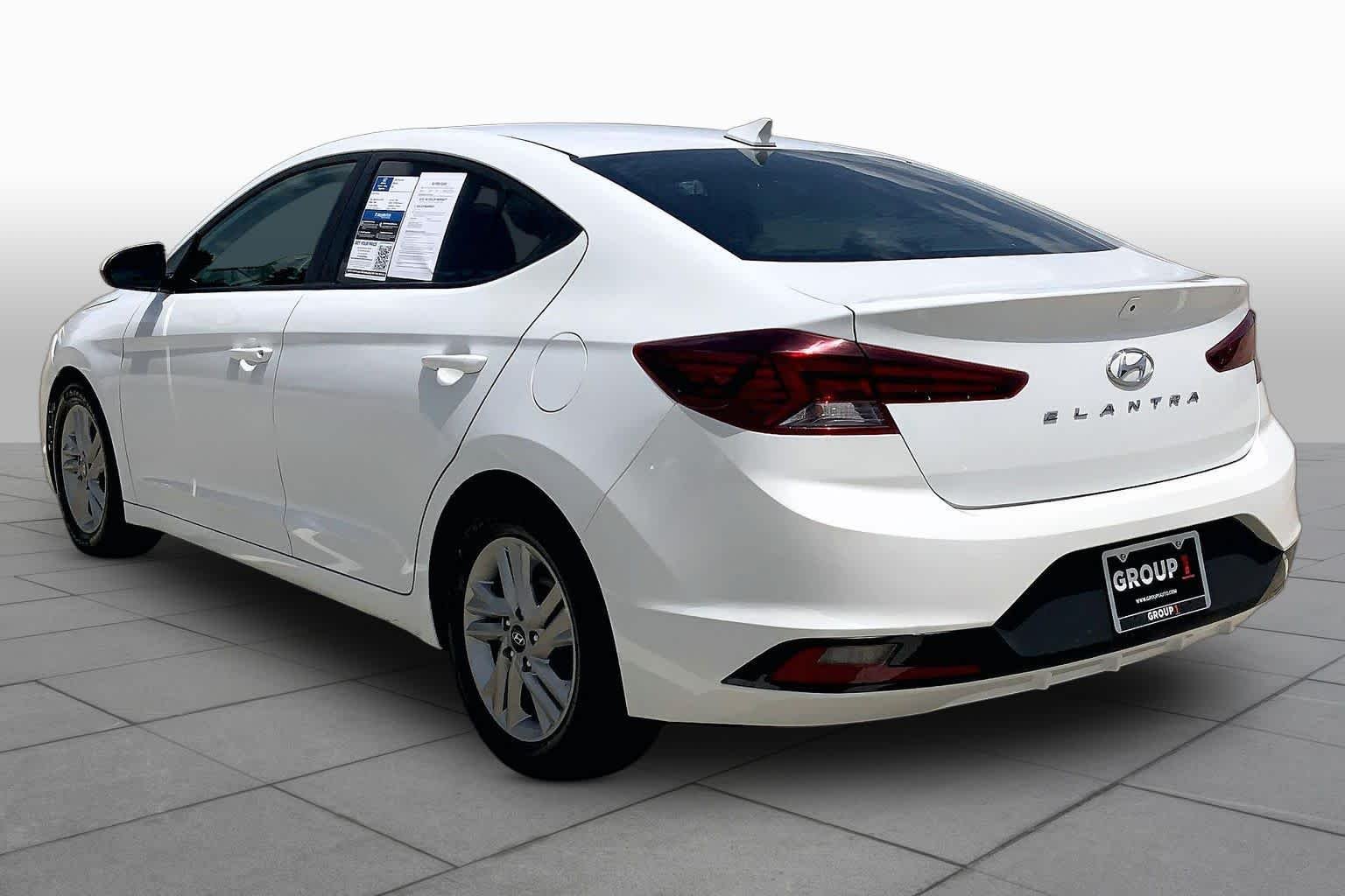 Used 2020 Quartz White Pearl Hyundai SEL image 12