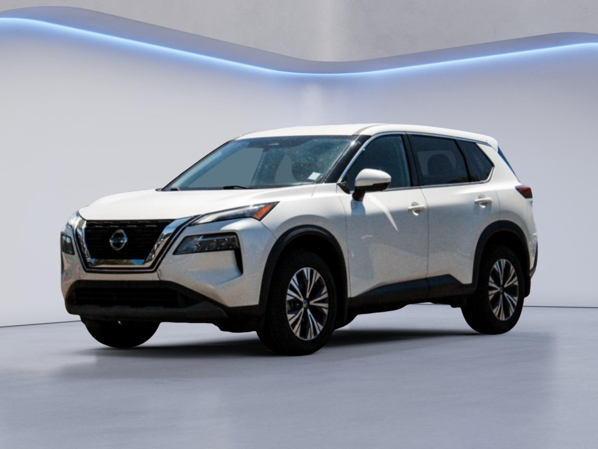 Used 2021 Pearl White Tricoat Nissan SV image 1