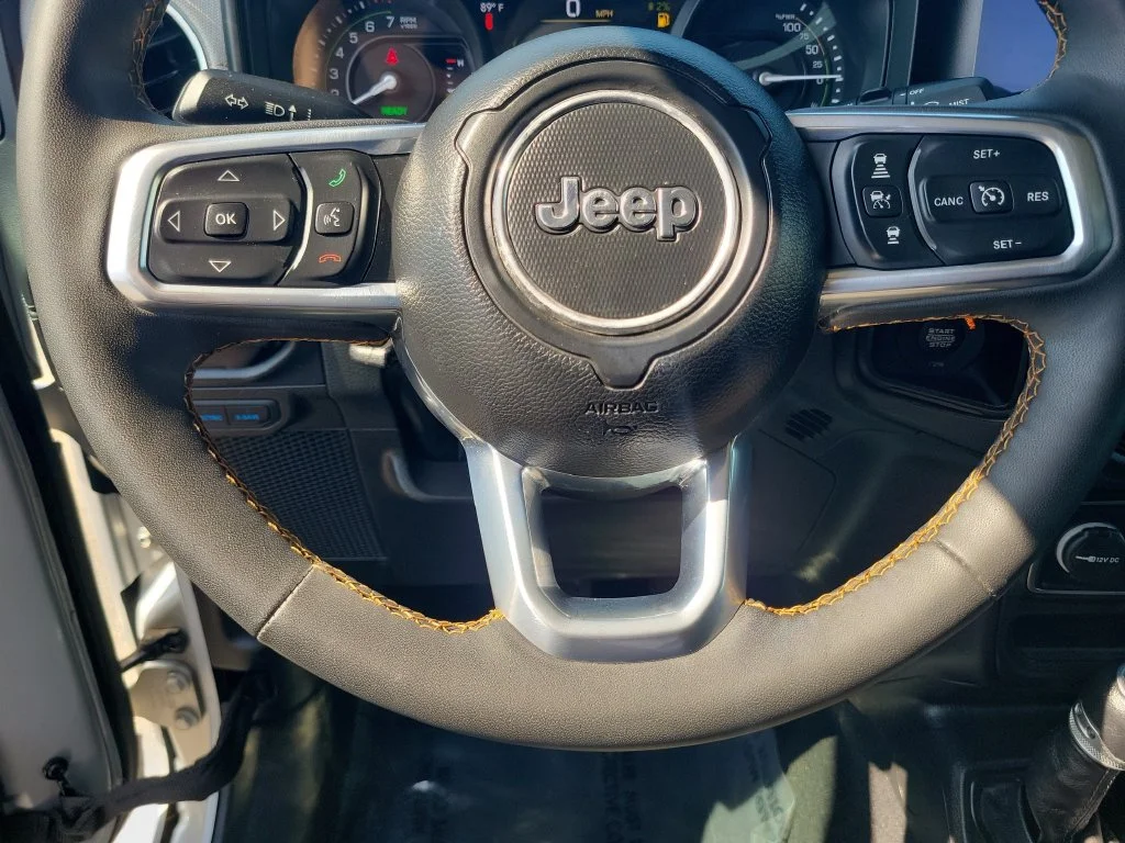 Used 2024 Silver Jeep Sahara 4xe image 27