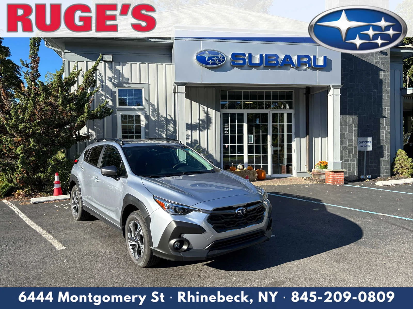 New 2026 Ice Silver Metallic Subaru Premium image 1