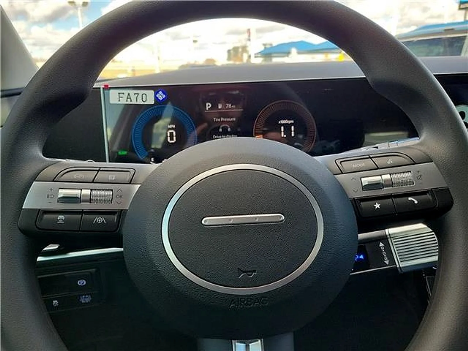 New 2026 White Hyundai Blue SE image 18