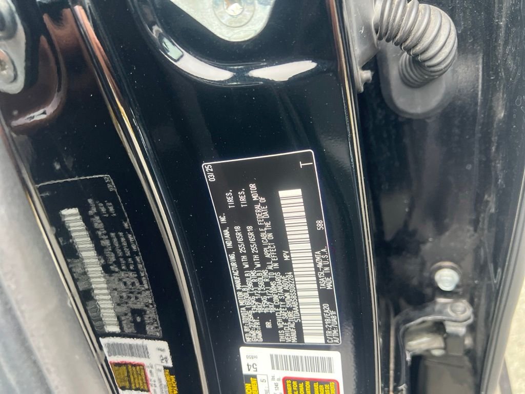 Used 2025 Black Toyota XLE image 4
