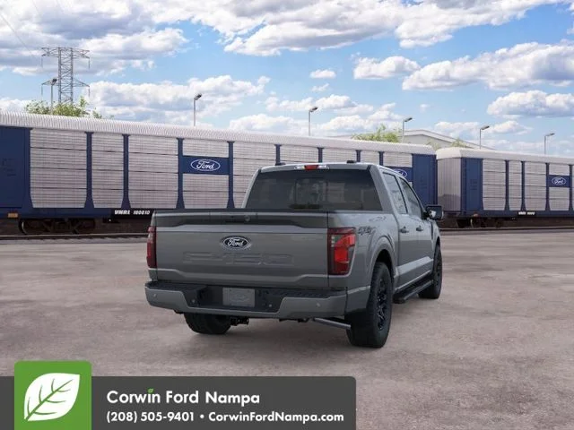 New 2026 Carbonized Gray Metallic Ford XLT image 2