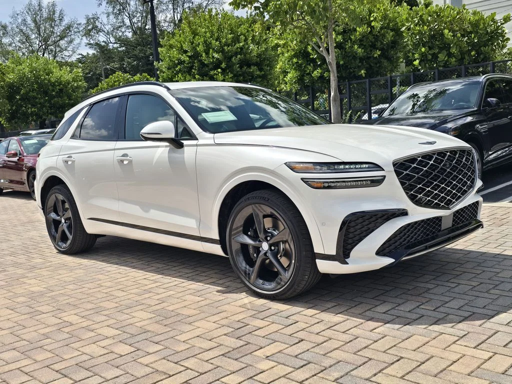 New 2027 White Genesis 3.5T Sport Prestige image 2