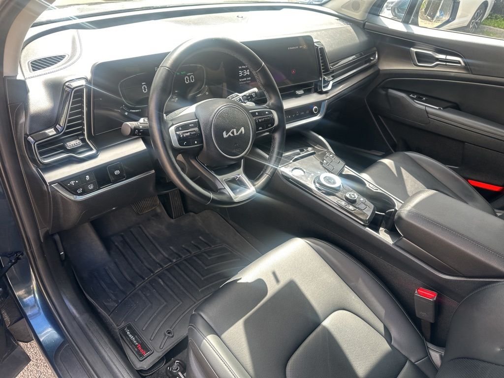 Used 2024 Blue Kia EX image 8