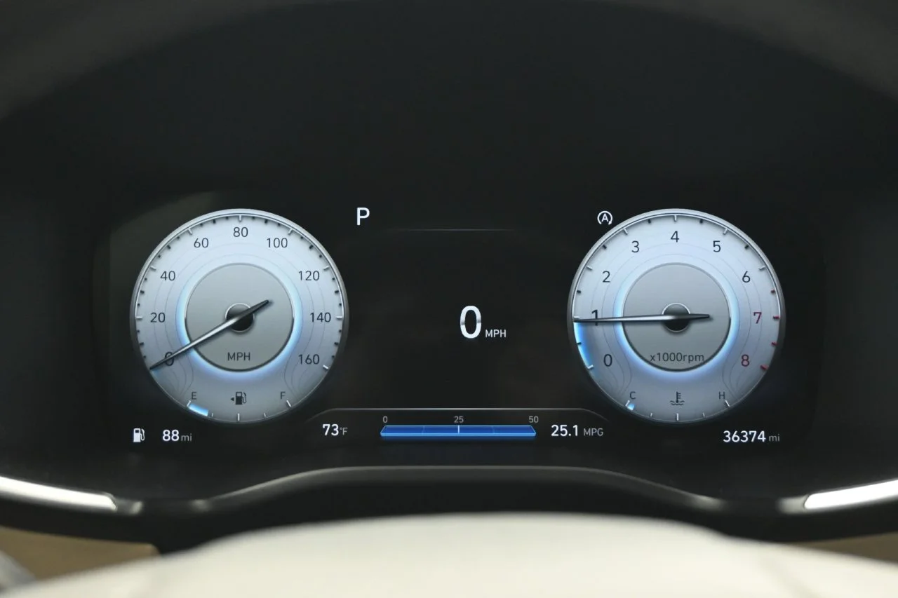 Used 2023 Twilight Black Hyundai SEL image 19