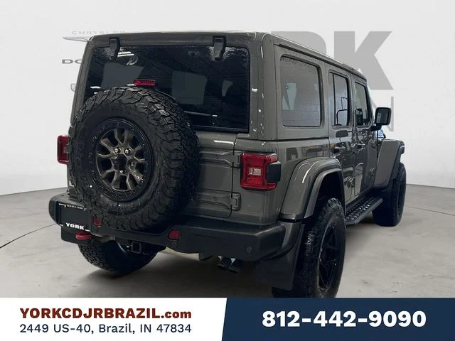 Used 2022 Gray Jeep Unlimited Rubicon 392 image 5