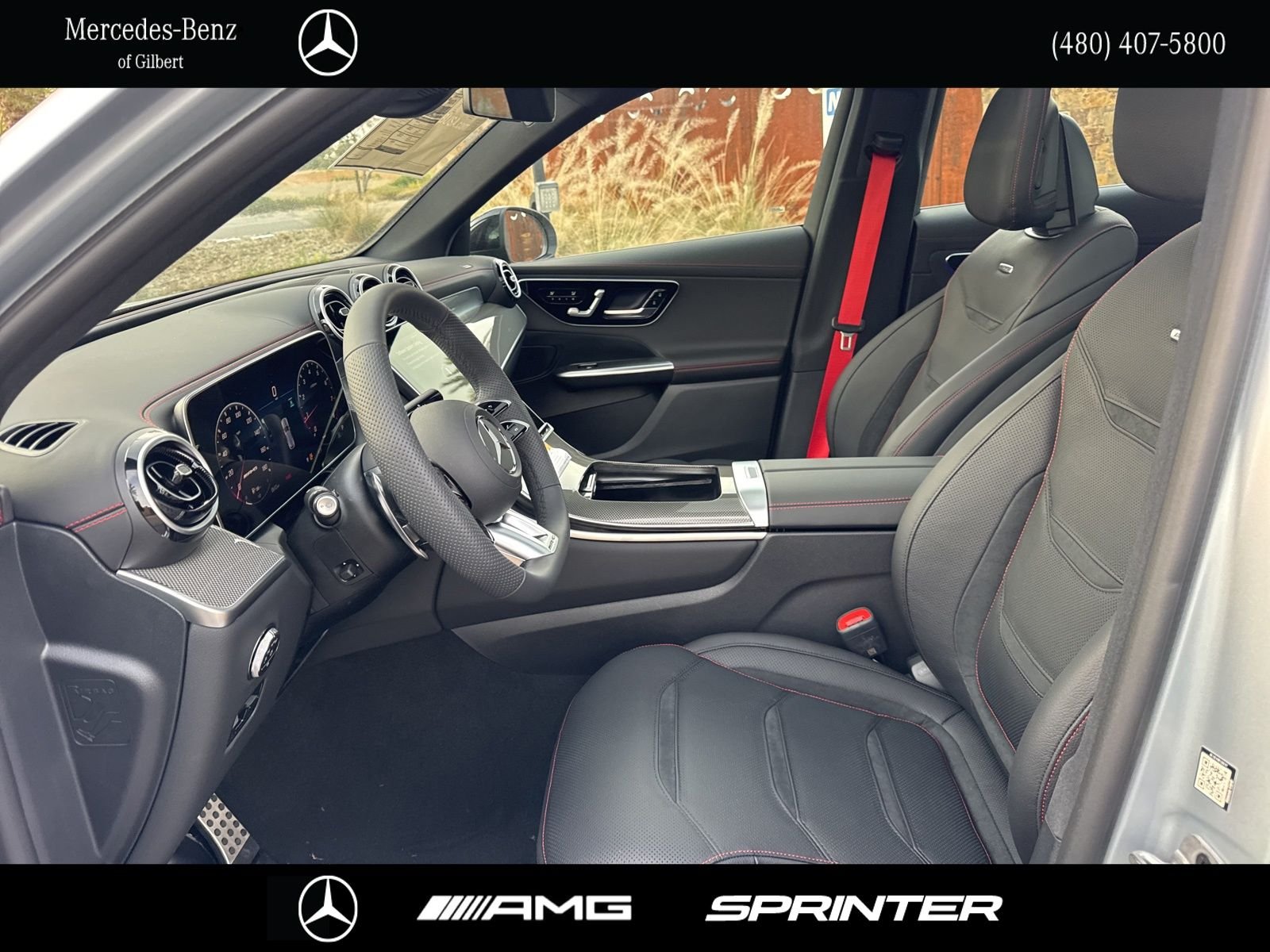 New 2026 MANUFAKTUR Cirrus Silver Magno Mercedes-Benz GLC 43 AMG® image 9