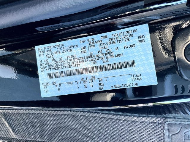 New 2026 Agate Black Metallic Ford XLT image 14