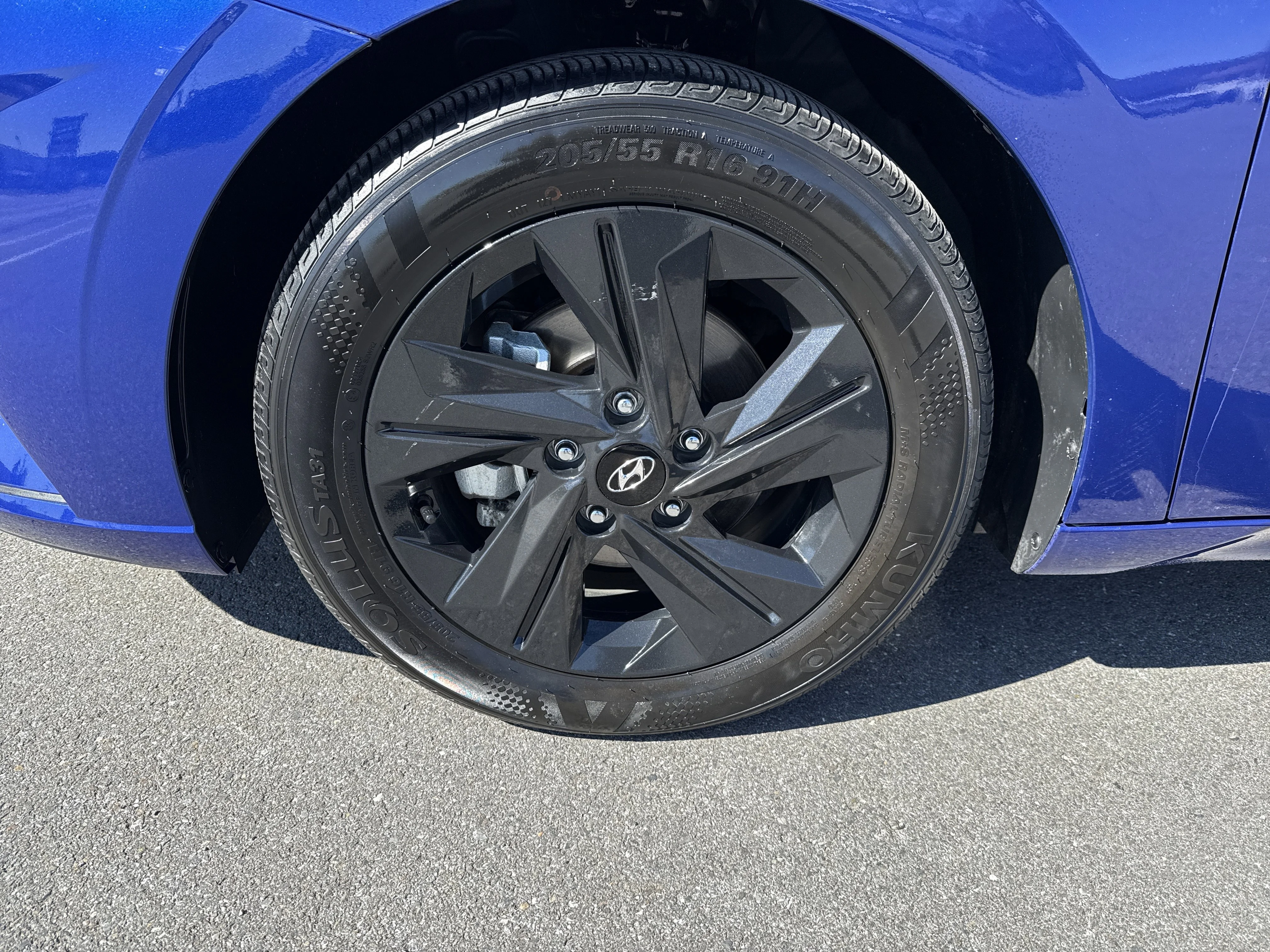 Used 2023 Intense Blue Hyundai SEL image 11