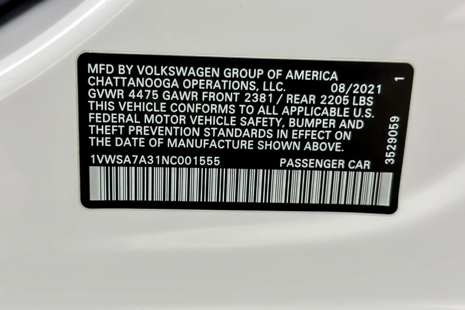 Used 2022 Pure White Volkswagen 2.0T SE Auto image 27