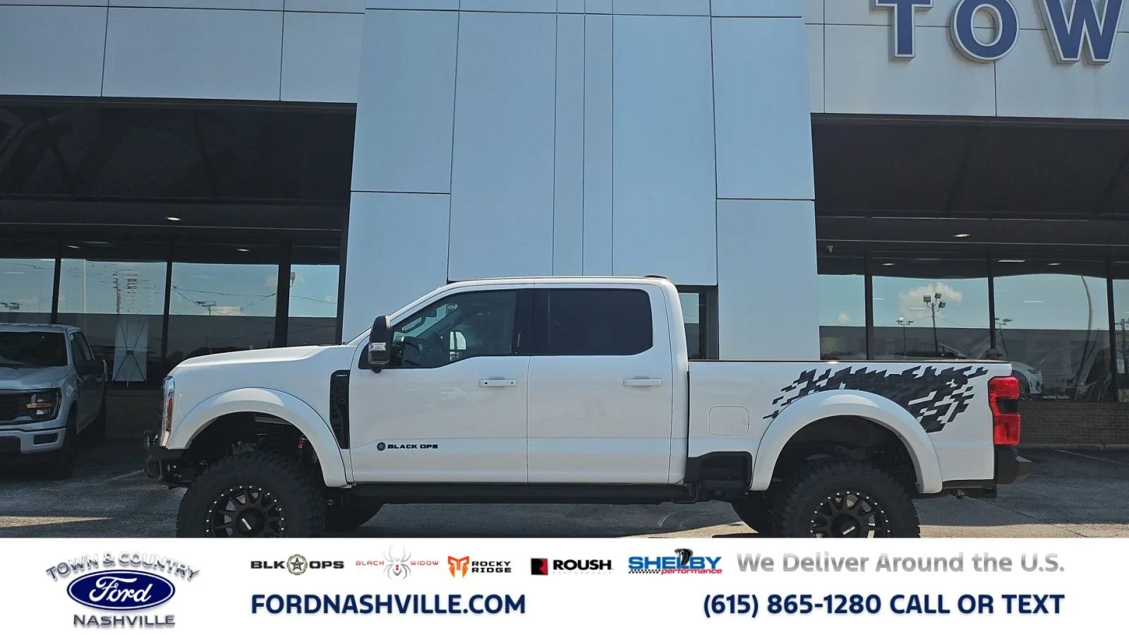 New 2026 Oxford White Ford Black Ops 4WD image 2