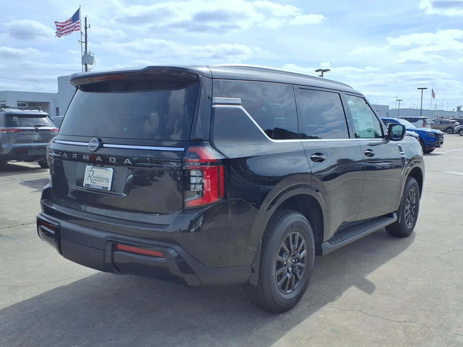 2026 Nissan Armada SV Black at Robbins Nissan