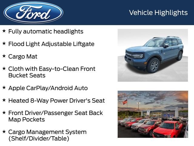 New 2026 Azure Gray Metallic Tri-Coat Ford Big Bend image 12