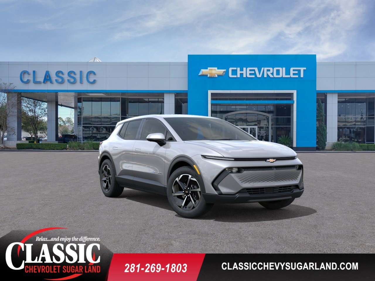 2026 Chevrolet Equinox EV LT Gray at Classic Elite Chevrolet Sugar Land