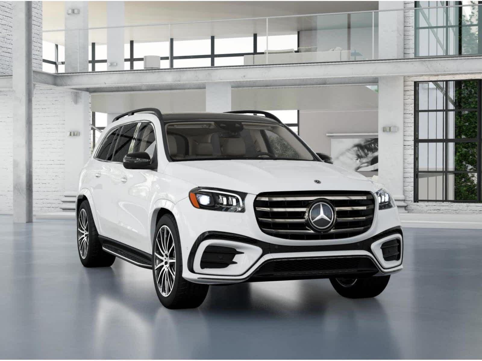 New 2026 Polar White Mercedes-Benz GLS 450 image 8