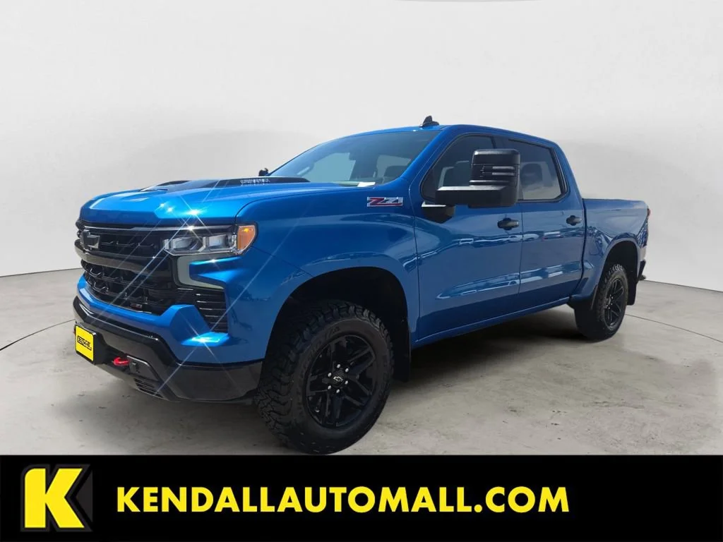 Used 2024 Glacier Blue Metallic Chevrolet LT Trail Boss image 1