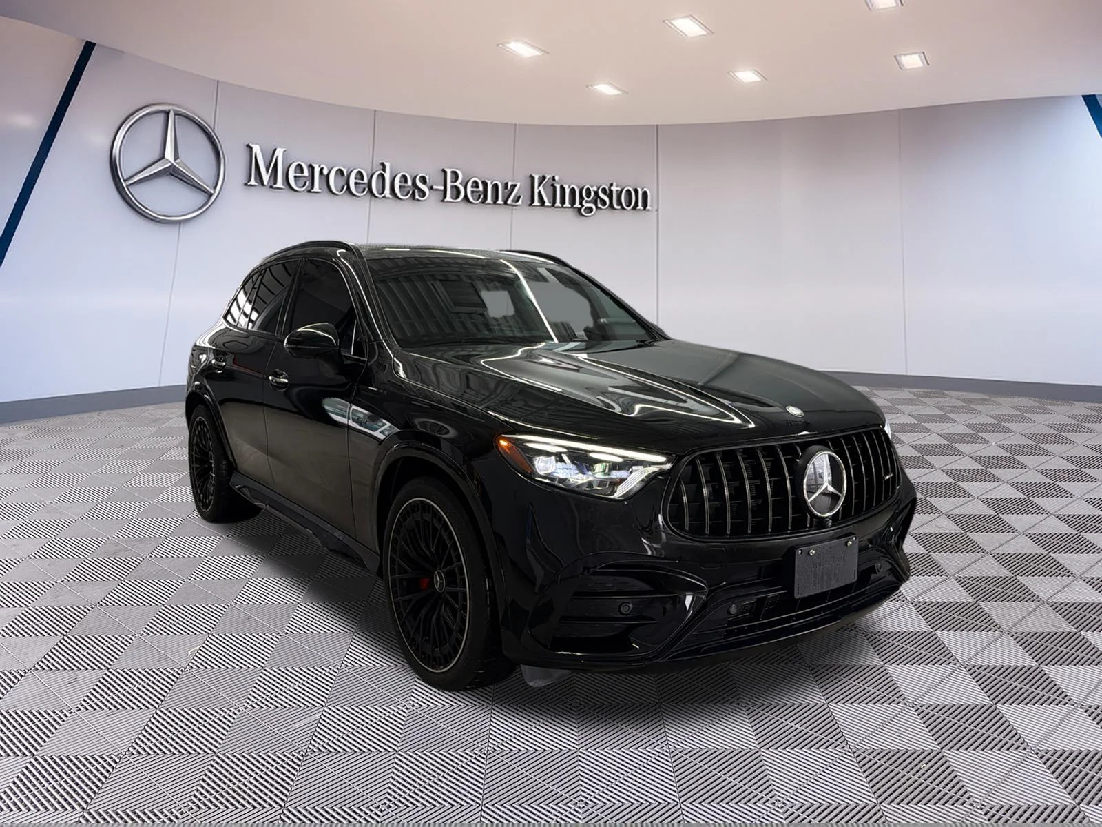 Certified Used 2025 Black Mercedes-Benz AMG GLC 43 4MATIC+ SUV image 1