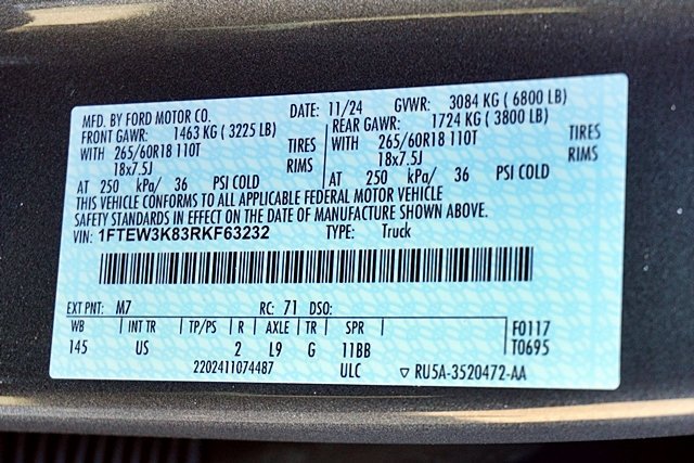 Used 2024 Gray Ford XLT image 13