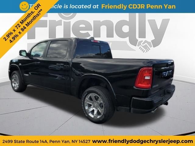 New 2026 Diamond Black Crystal Pearl-Coat Exterior Paint RAM Big Horn/Lone Star image 3