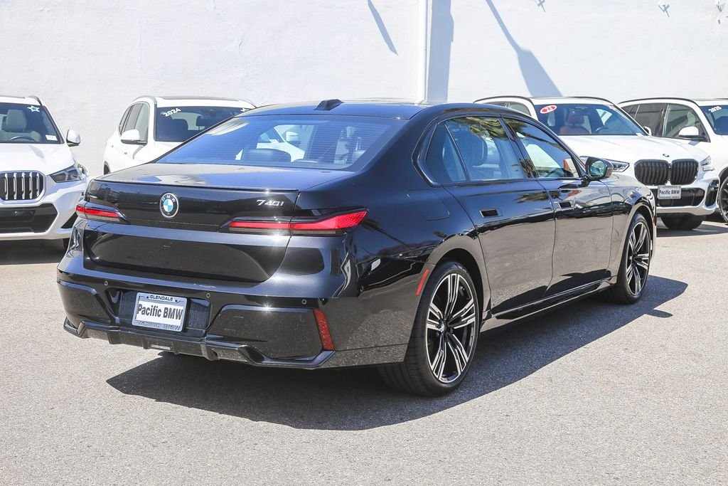 Certified Used 2023 Black Sapphire Metallic BMW 740i image 6