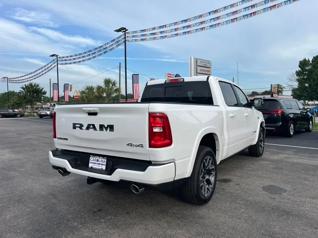 New 2026 Bright White Clear-Coat Exterior Paint RAM Laramie image 3