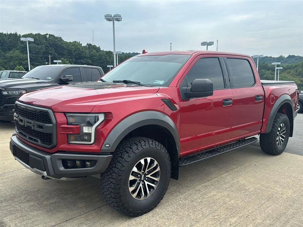 Used 2020 Rapid Red Metallic Tinted Clearcoat Ford Raptor image 1