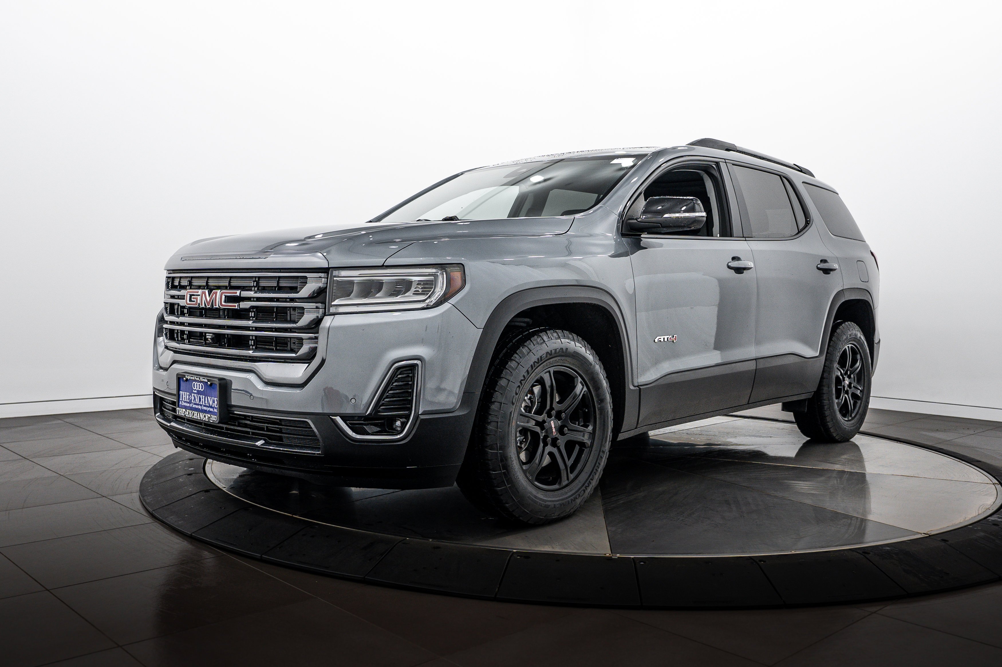 Used 2021 Satin Steel Metallic GMC AT4 image 7
