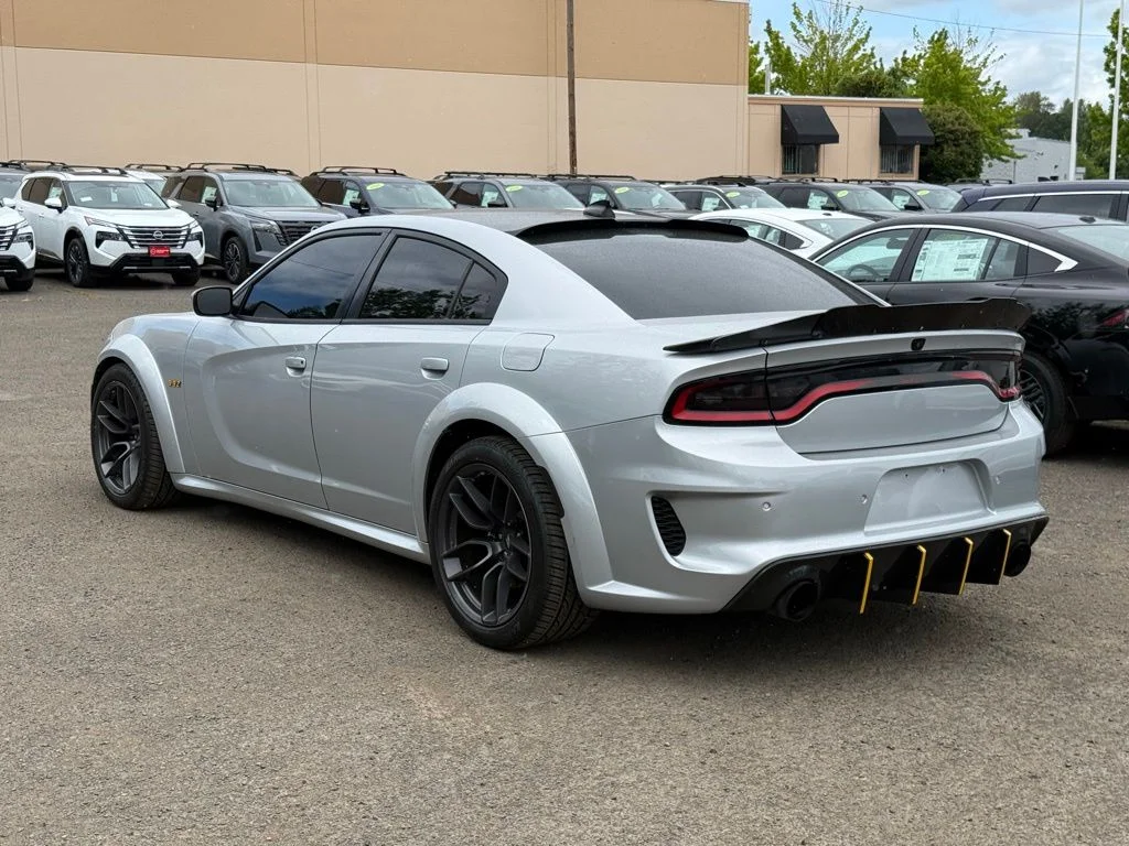 Used 2020 Silver Dodge R/T Scat Pack Widebody image 3