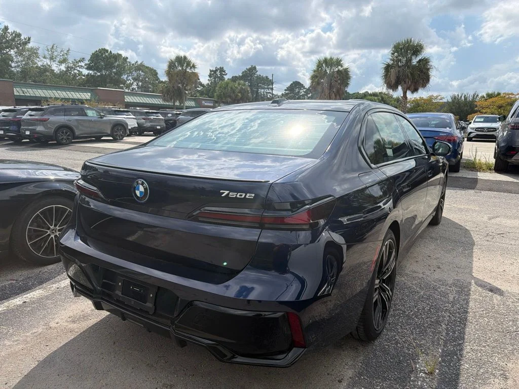 Used 2026 Blue BMW 750e xDrive image 8