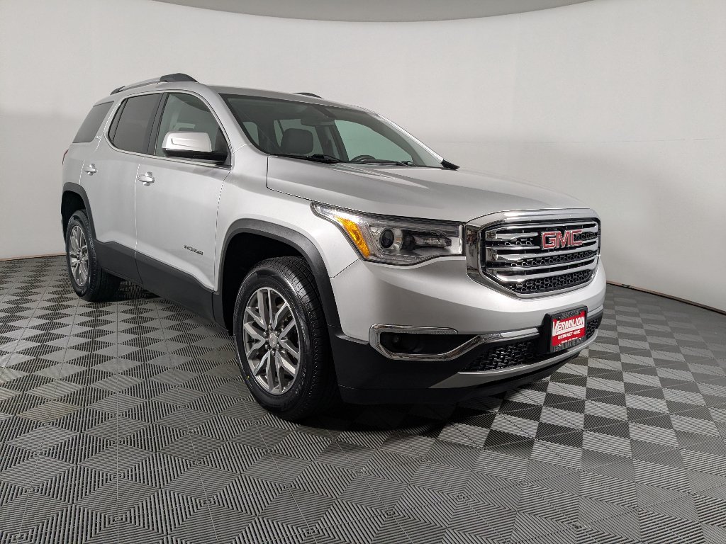 Used 2019 GMC Acadia SLE-2 with VIN 1GKKNSLAXKZ218198 for sale in Tilton, IL
