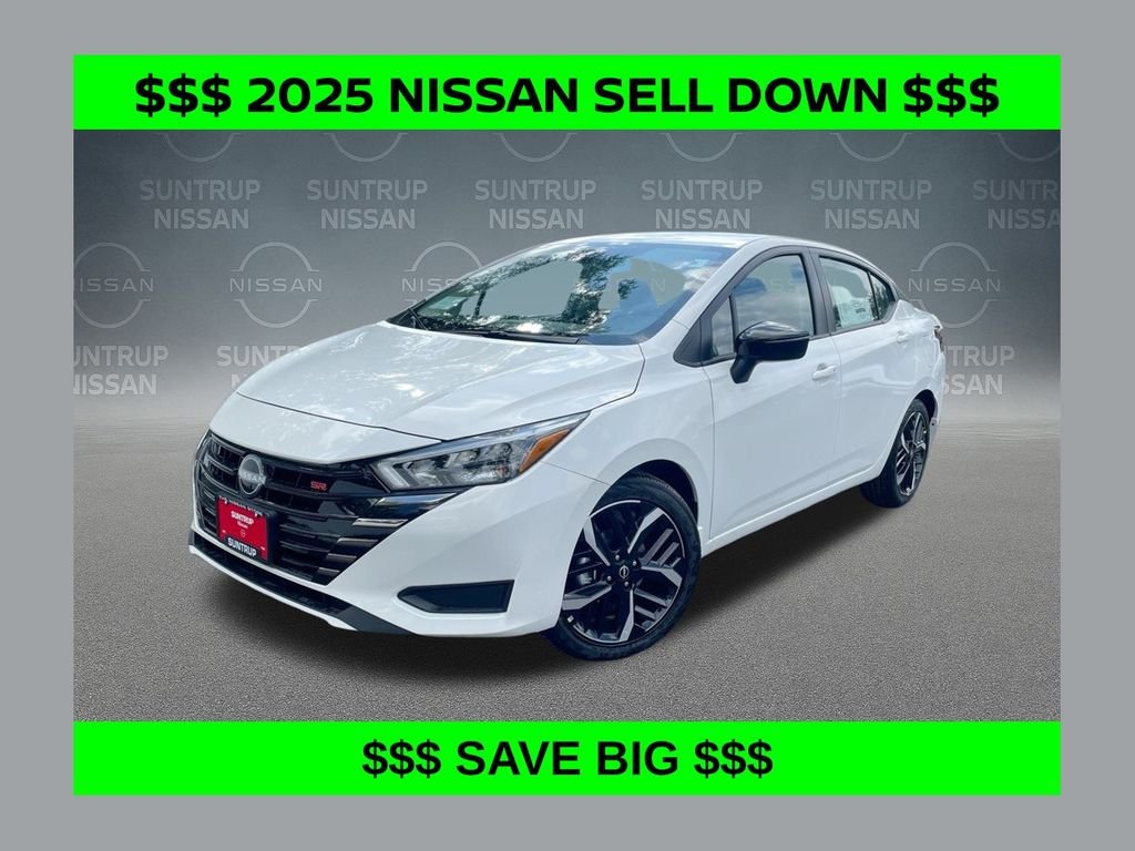 2025 Nissan Versa Sedan SR