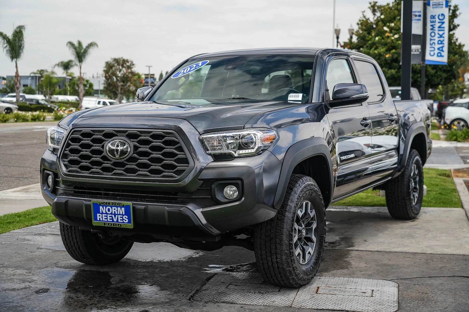 Used 2023 Magnetic Gray Metallic Toyota TRD Off Road image 6